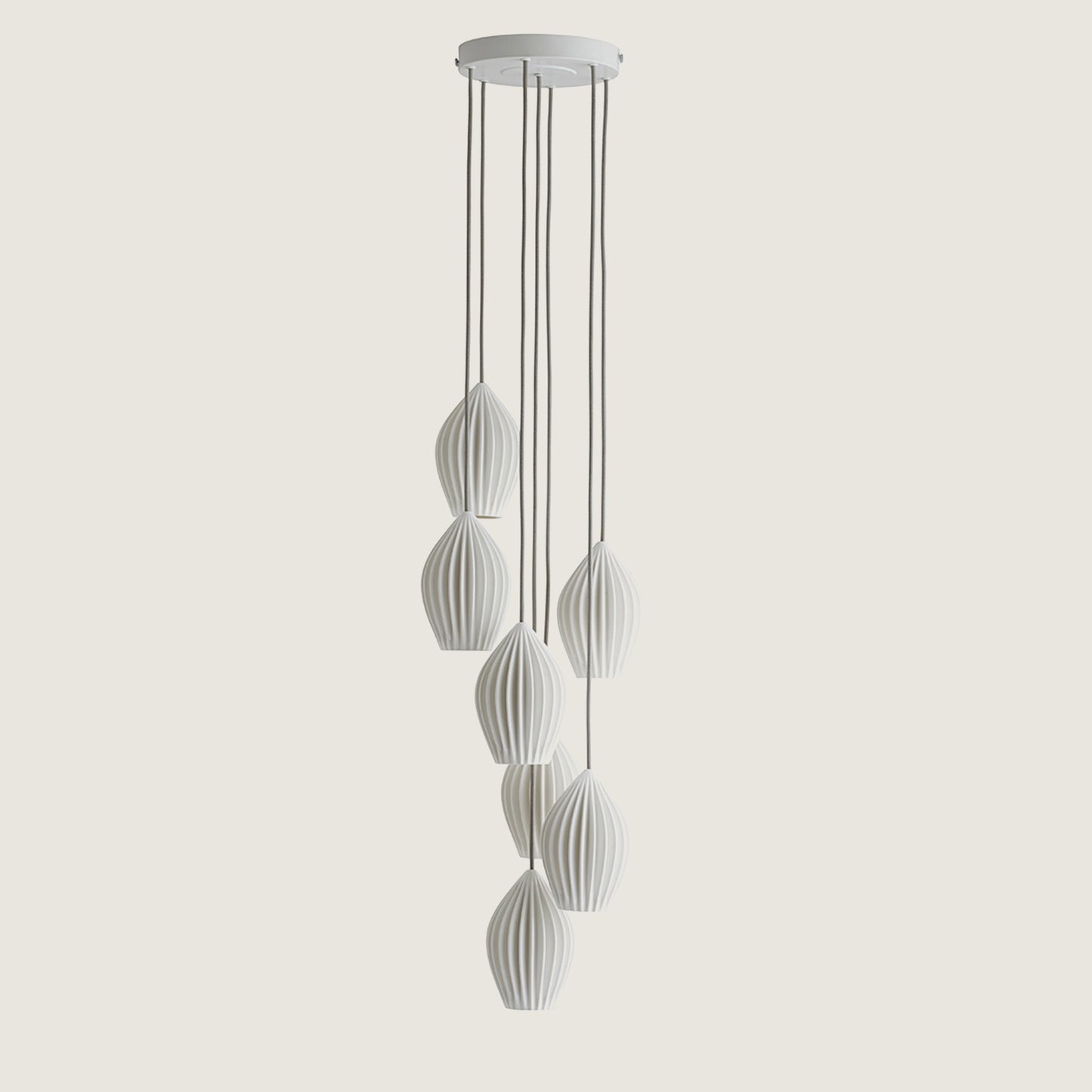 Fin Pendant Grouping of 7