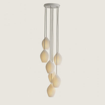 Fin Pendant Grouping of 7