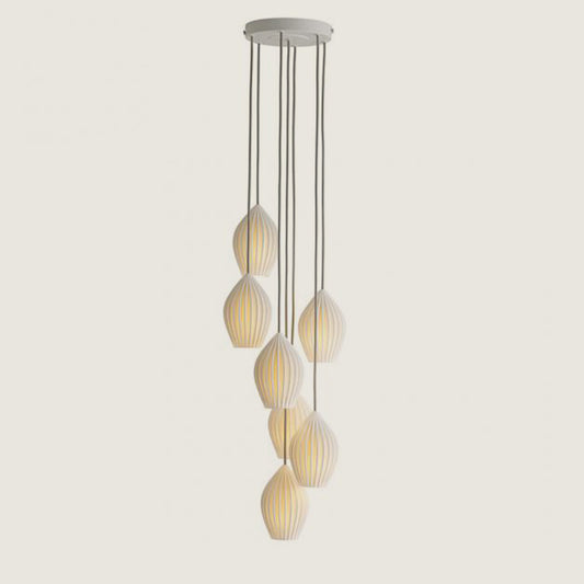 Fin Pendant Grouping of 7