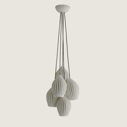 Fin Pendant Grouping of 5