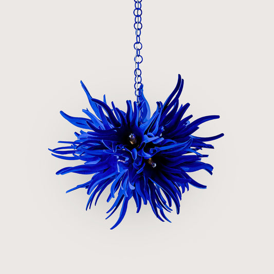 Urchin Chandelier - Blue