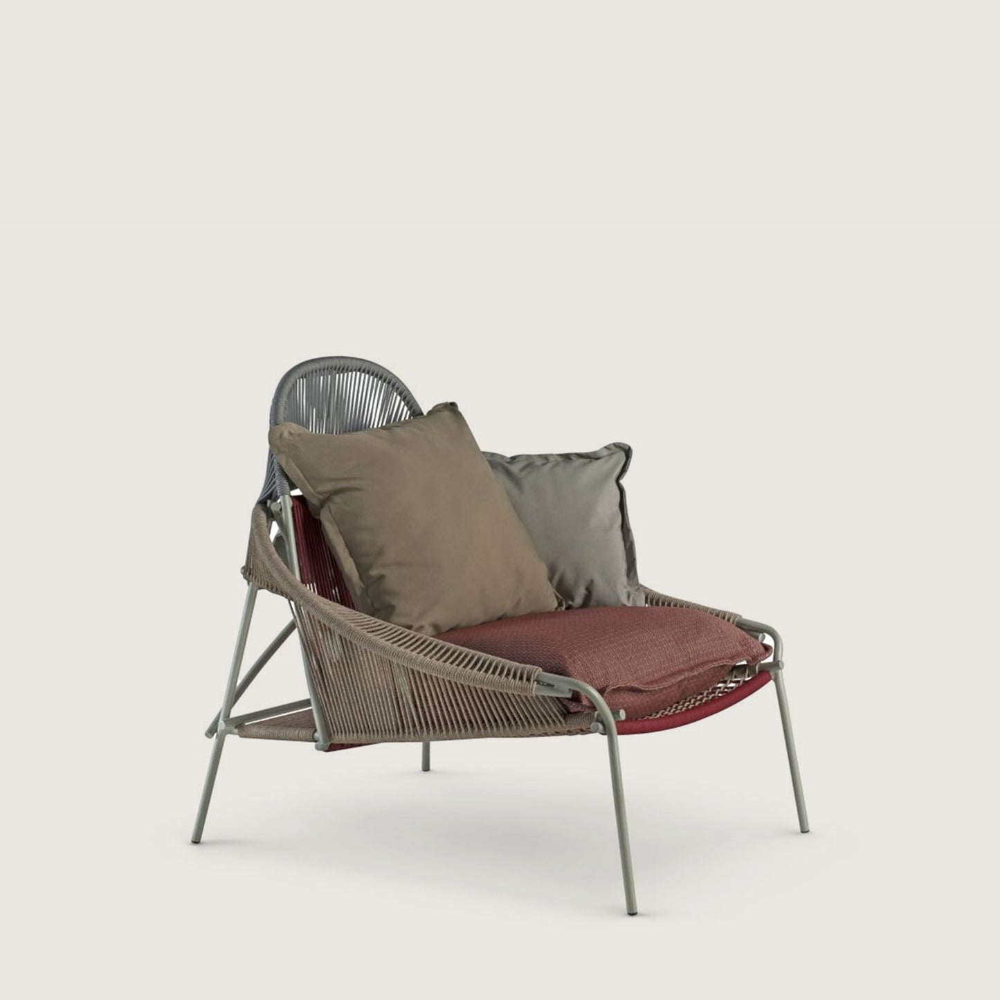 TRAVELER CORDE Lounge Armchair